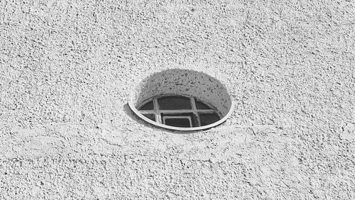 Close-up of window on wall