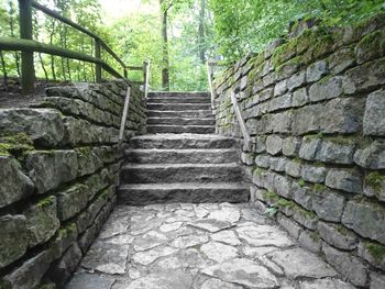 Low angle view of staircase