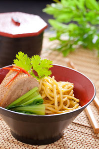 Close-up of vegetables in bowl on table