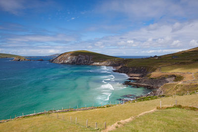 Dunmore head at slea head drive, one of irelands most scenic routes, 