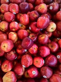 Full frame shot of apples