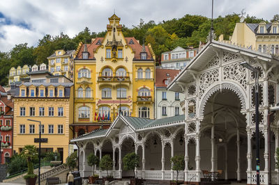 View of buildings in city