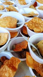 Close-up of food in plate