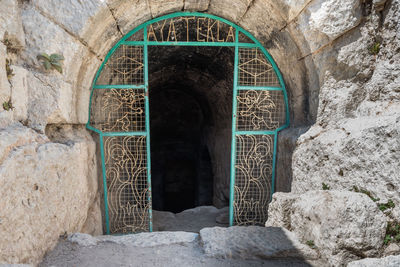 Entrance of old building