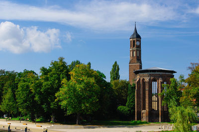 View of historical building against sky