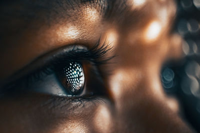 Close-up of human eye