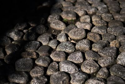 Full frame shot of stones