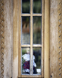 Window of building