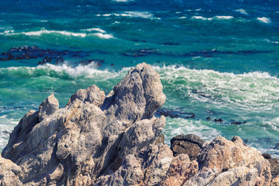 Rocks on beach