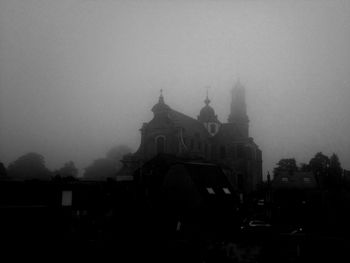 View of church against sky