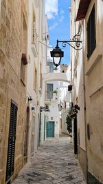 Street amidst buildings in city