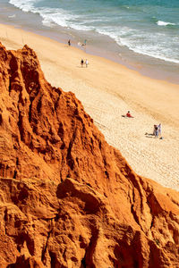 Scenic view of beach