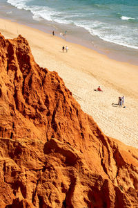 Scenic view of beach