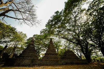 Low angle view of a temple