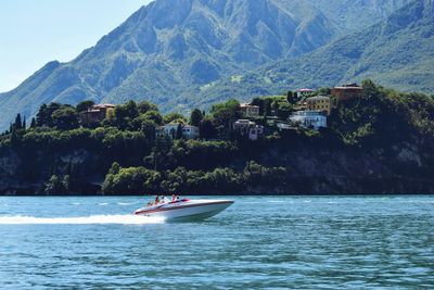 Boat in sea