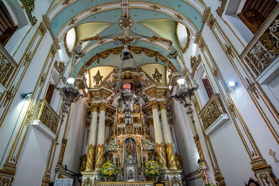 Low angle view of dome of building