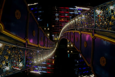 Multiple exposure, bangkok thailand, bridge