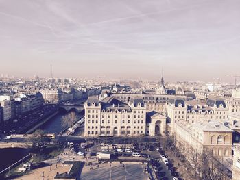 Cityscape against sky