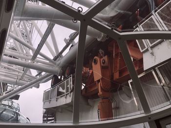 Low angle view of industry