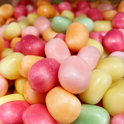 Full frame shot of multi colored candies
