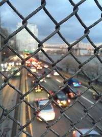 Full frame shot of chainlink fence