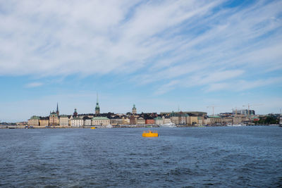 View of city at waterfront