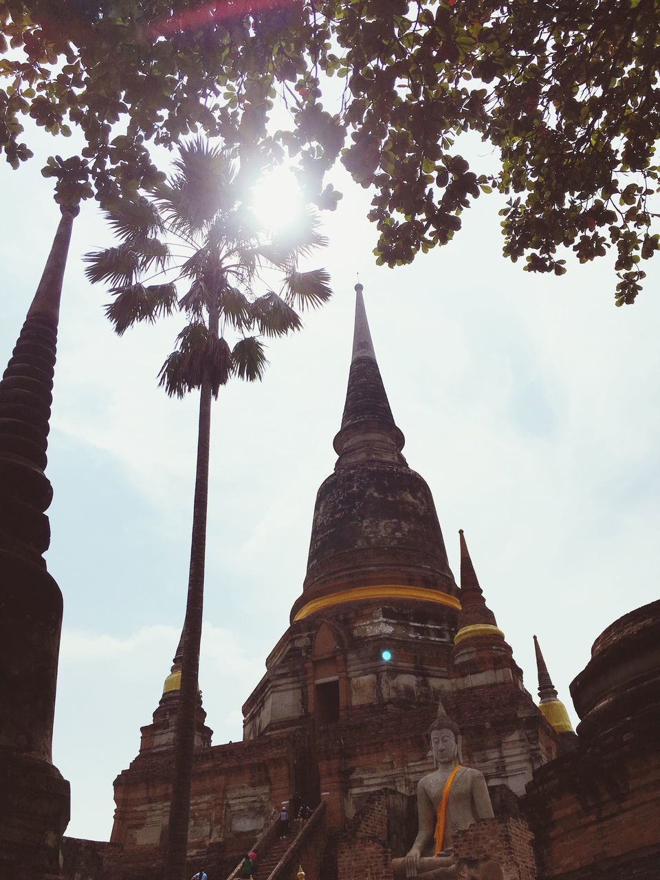 LOW ANGLE VIEW OF PAGODA