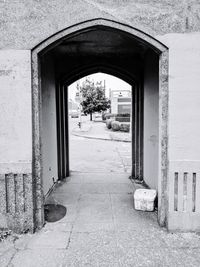 Entrance to building