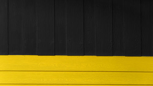 Full frame shot of yellow wall