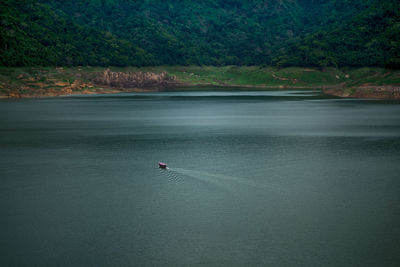 Scenic view of lake