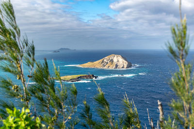 Rabbit island - manana island, 1.2 km off kaupo beach and waimanalo, eastern oahu , hawaii, usa.