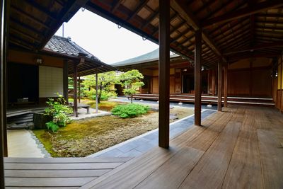 Interior of modern building