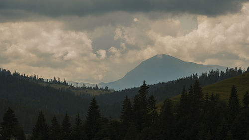 Panoramic view of landscape against sky