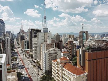 Cityscape against sky