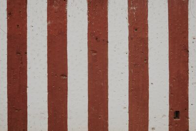 Close-up of yellow lines