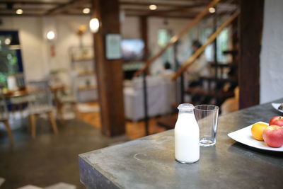 View of food on table in restaurant