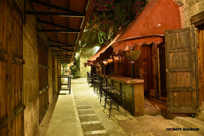 Illuminated corridor