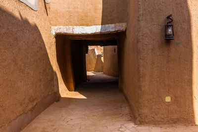 Corridor of building