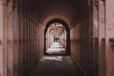 Corridor of building