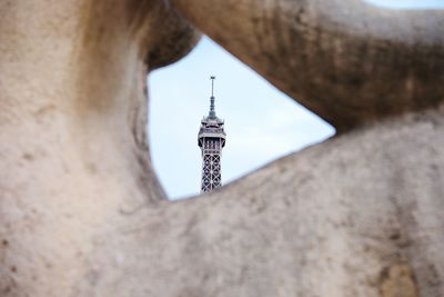 Low angle view of tower of building