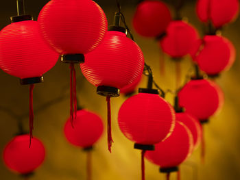 Red lantern for decoration