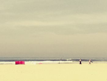 Scenic view of beach