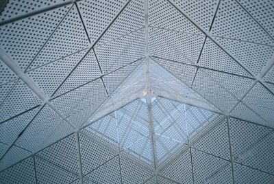 Full frame shot of glass ceiling