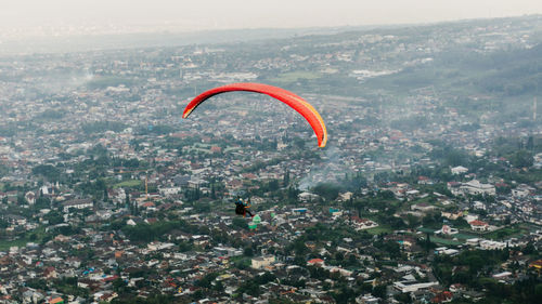 Aerial view of cityscape