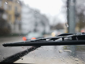 View of car on road