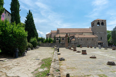 View of historic building against sky