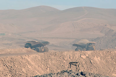 Scenic view of mountains