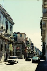 City street with buildings in background