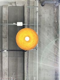 Close-up of illuminated light bulb