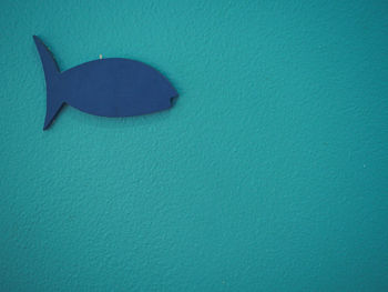 Fish swimming in sea